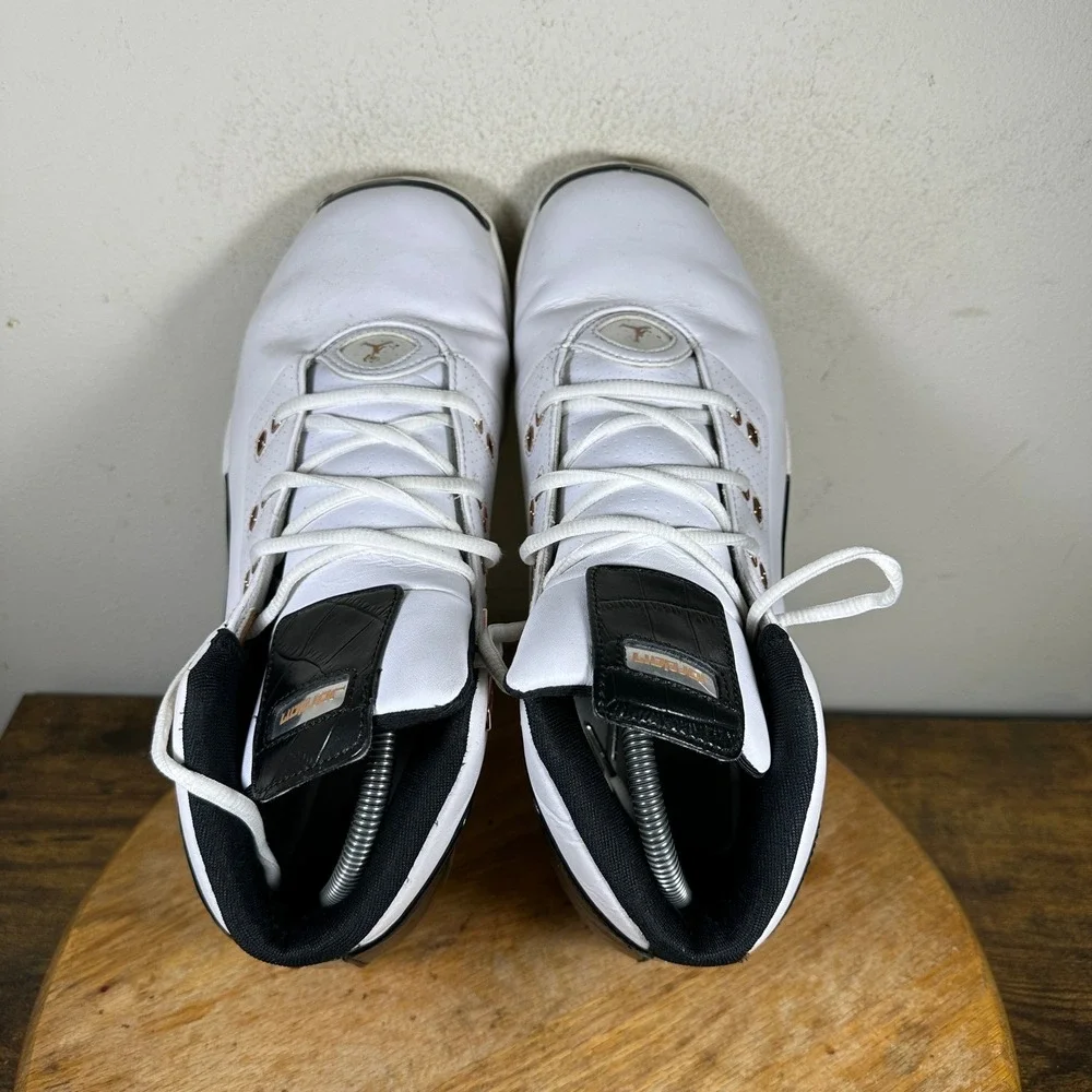 Jordan Air Flight The Glove Basketball Shoes White Black Men US 10 832816-122